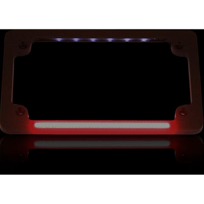 Custom Dynamics Dual License Plate Frame - Black TF02-B_367583