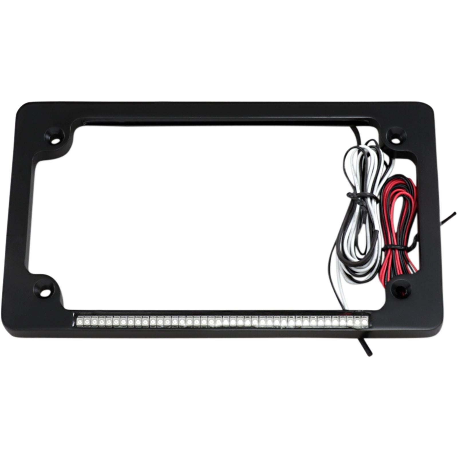 Custom Dynamics Dual License Plate Frame - Black TF02-B_367584