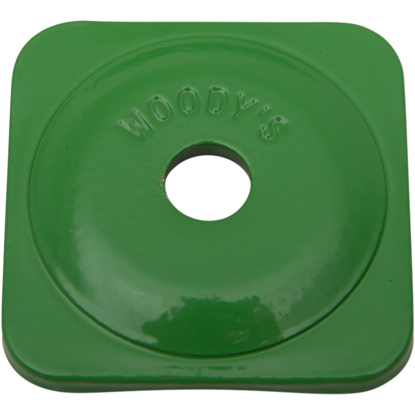 Woodys Support Plates - Green - Square - 48/Pack ASG-3780-48_497383