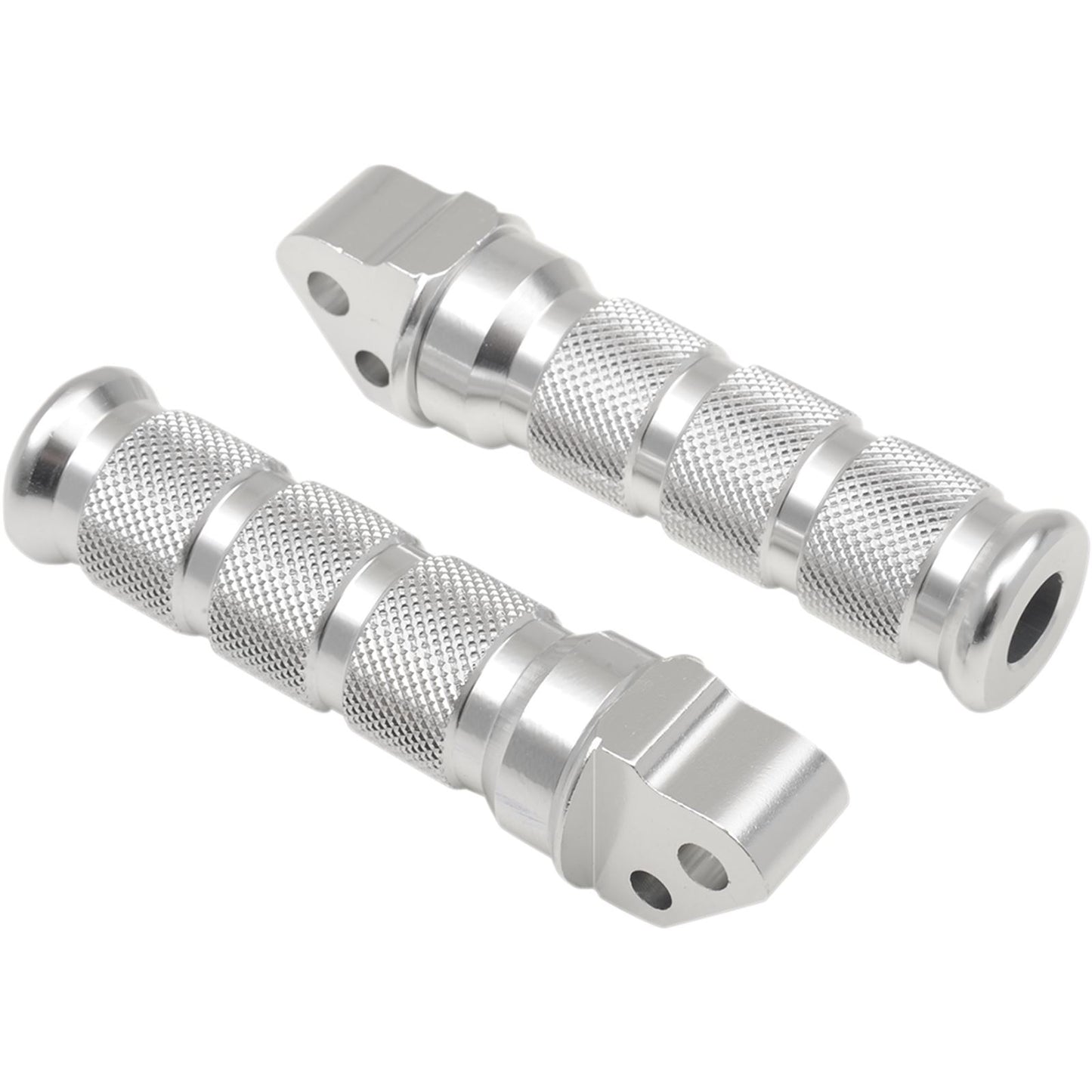 Emgo Rear Footpegs - Silver for Suzuki 50-11321_382104