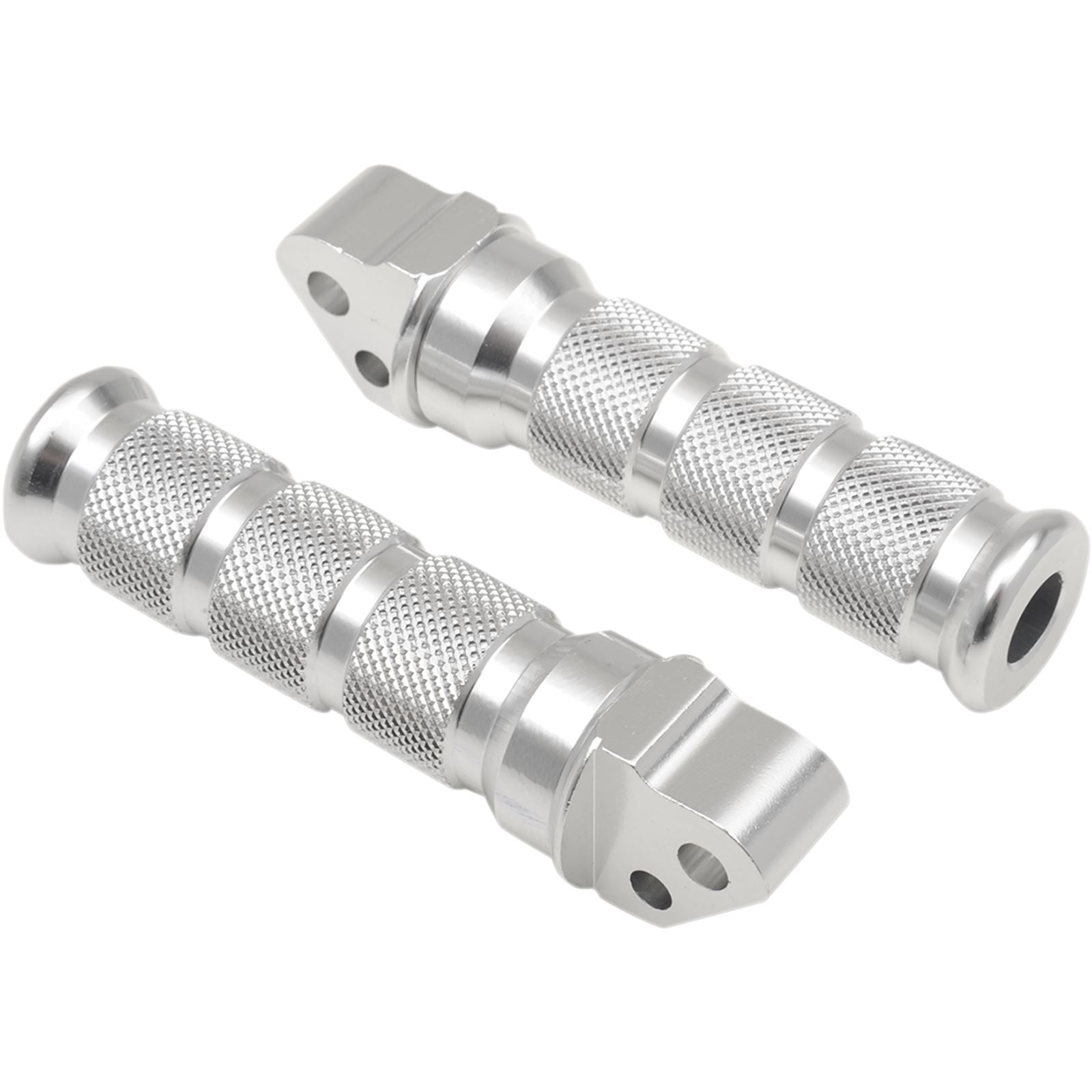 Emgo Rear Footpegs - Silver for Suzuki 50-11321_382104