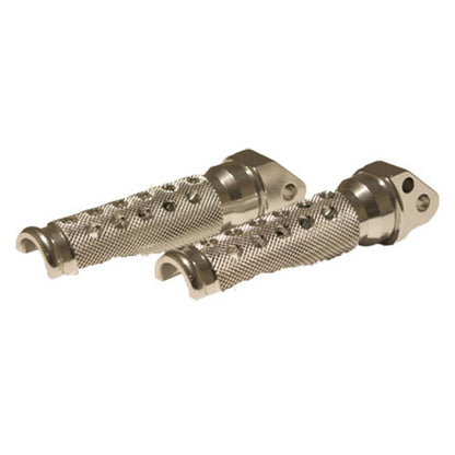 Emgo Rear Footpegs - Silver for Suzuki 50-11321_599293