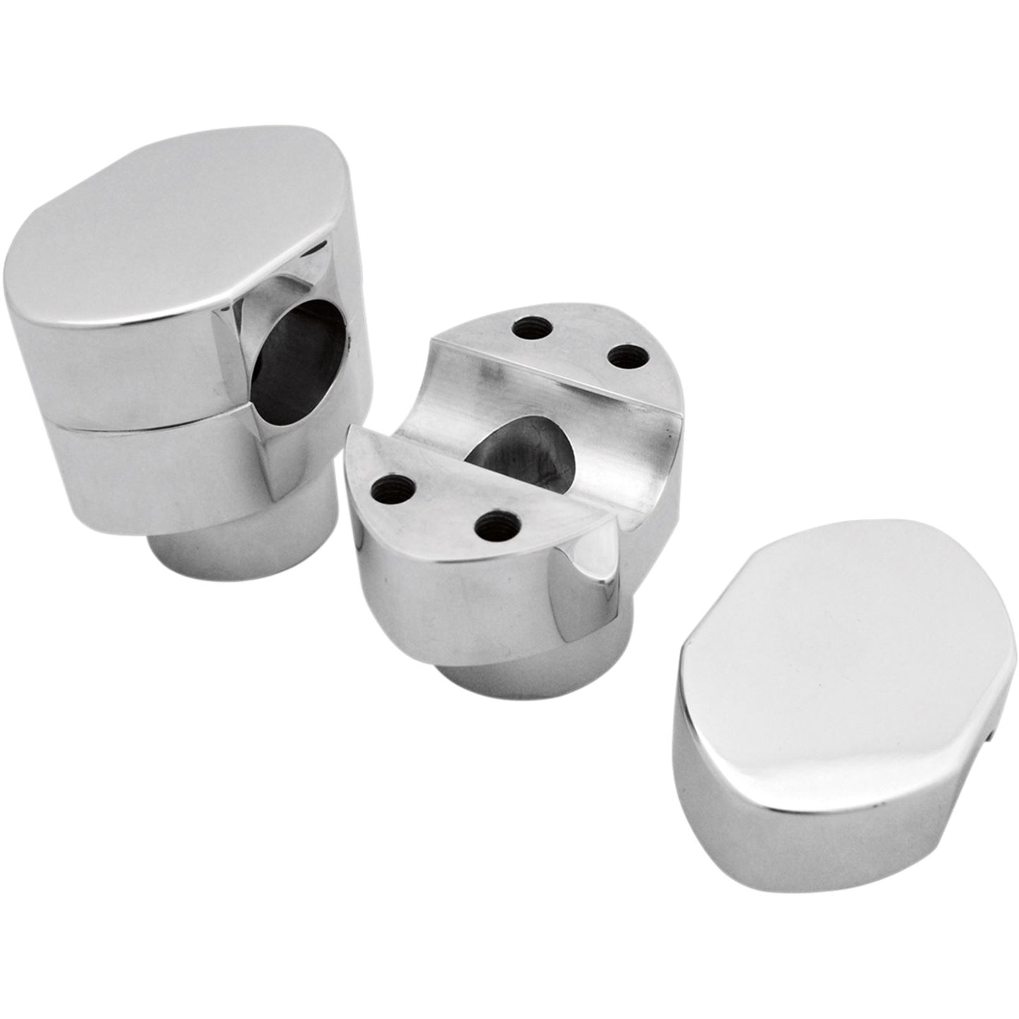 LA Choppers Chrome Springer Riser for 1" Handlebars [MPN: LA-7410-02]_414822