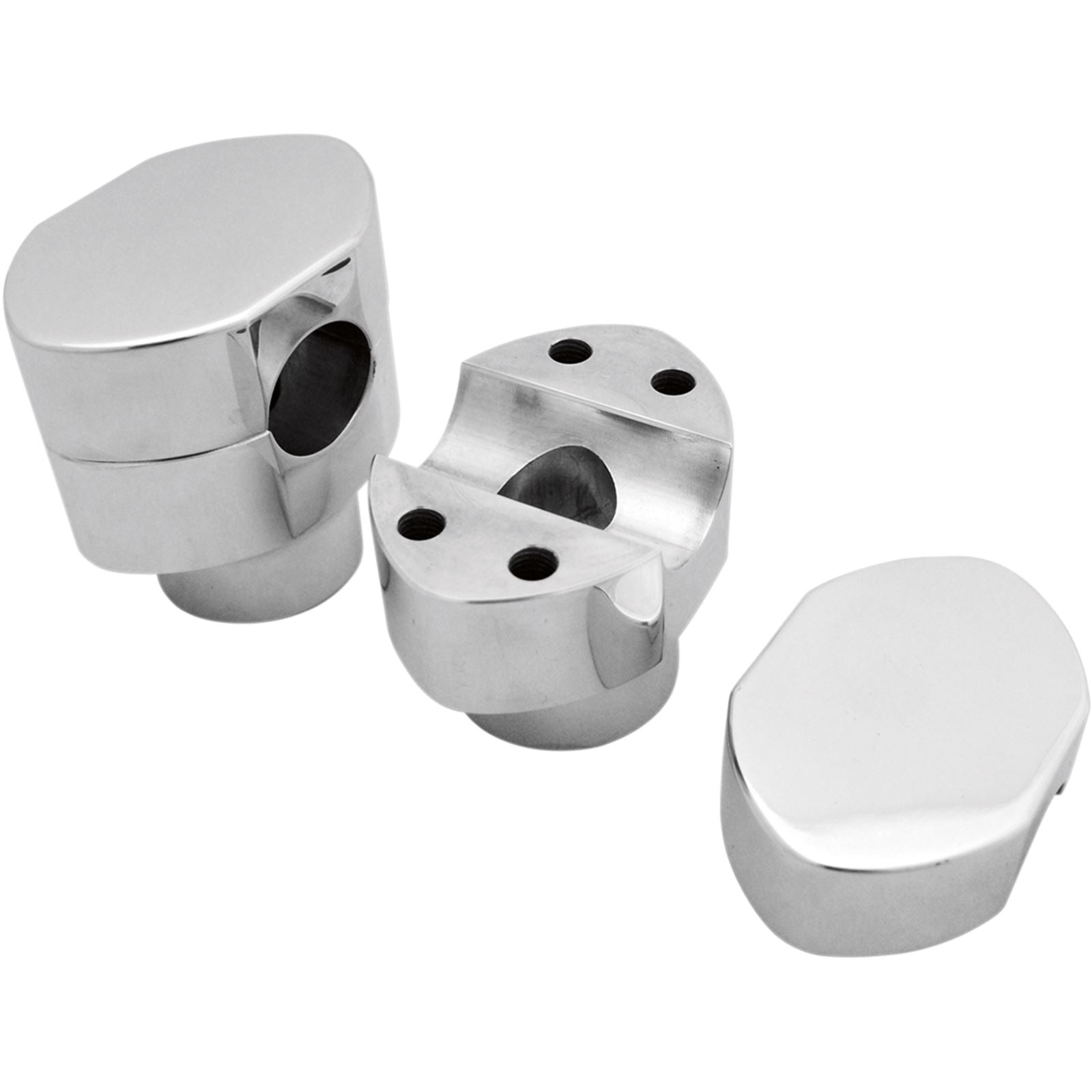 LA Choppers Chrome Springer Riser for 1" Handlebars [MPN: LA-7410-02]_414822