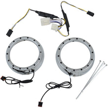 Custom Dynamics Lighted Passing Lamp Trim Ring '96-'05 FLHT - Chrome CDTB-45TR-3C_367298