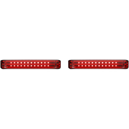 Custom Dynamics Saddlebag Lights - Chrome/Red PB-SB-HD-CR_368109