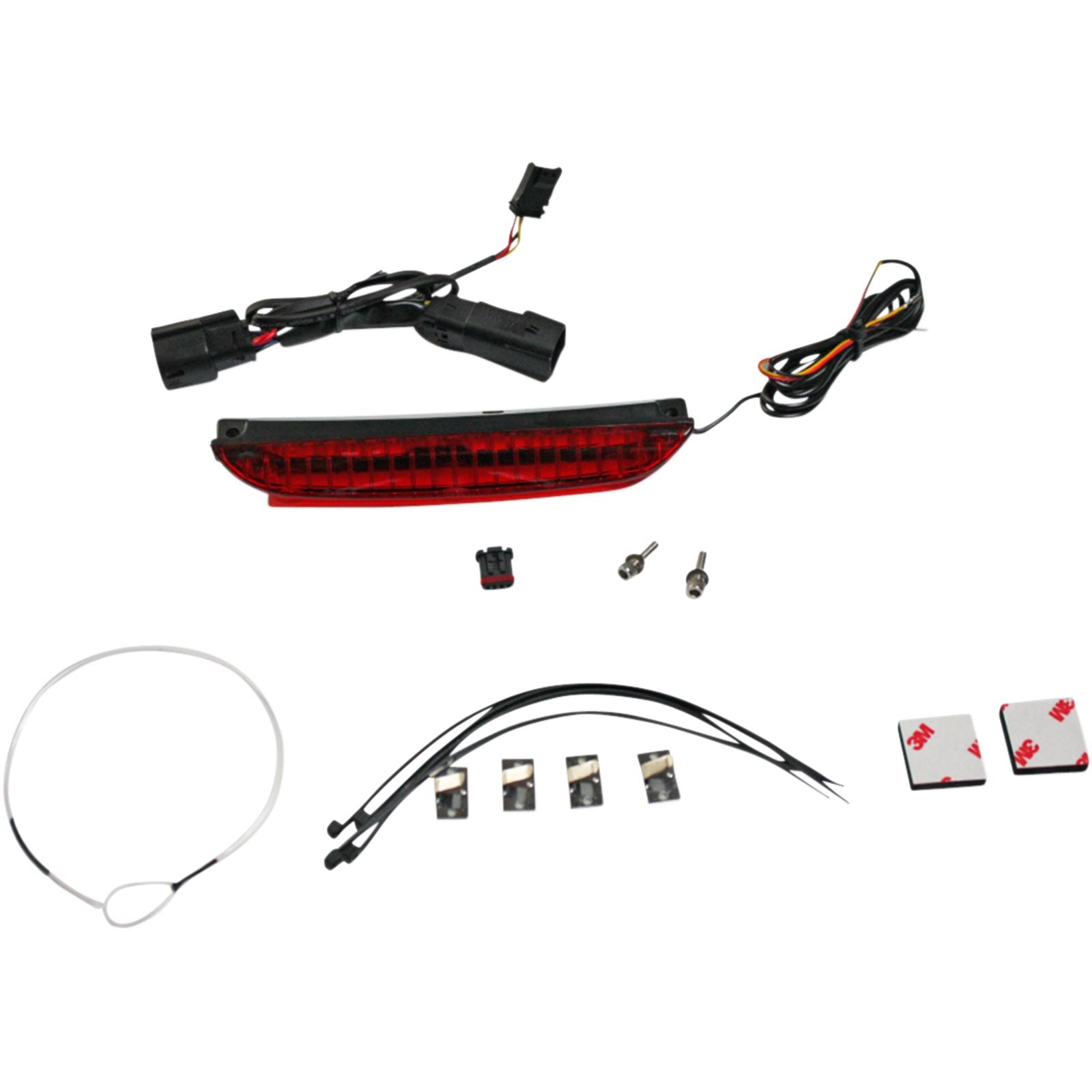 Custom Dynamics Luggage Rack Light Bar - Red CD-LR-05-R_368140