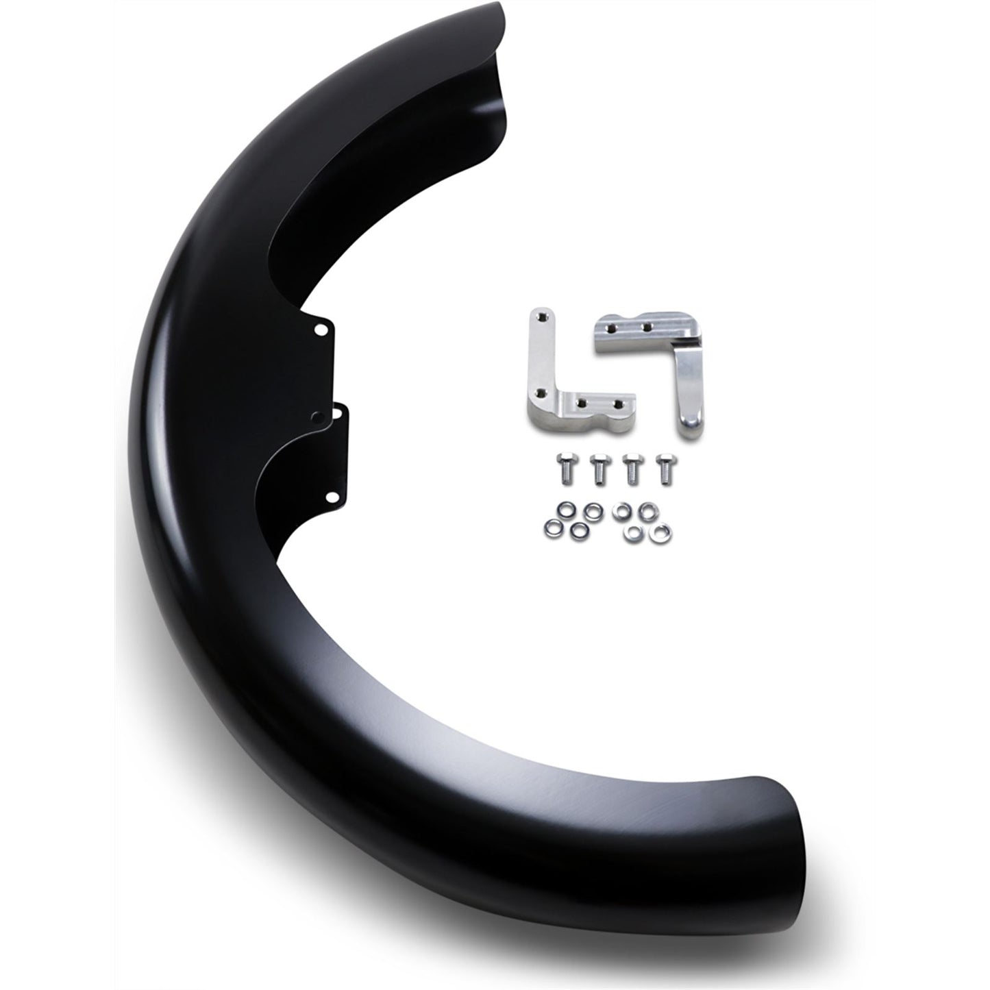 Klock Werks Wrapper Fender Kit  with  Raw Blocks - Steel - 19" [MPN: KW05-06-0002-R]_409372