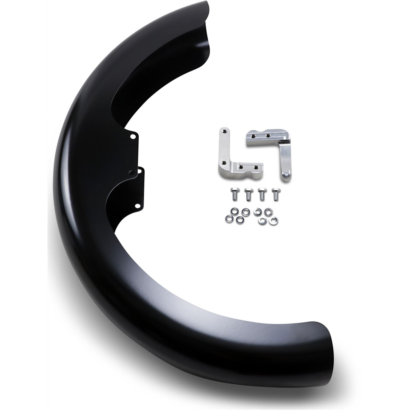 Klock Werks Wrapper Fender Kit  with  Raw Blocks - Steel - 19" [MPN: KW05-06-0002-R]_409372