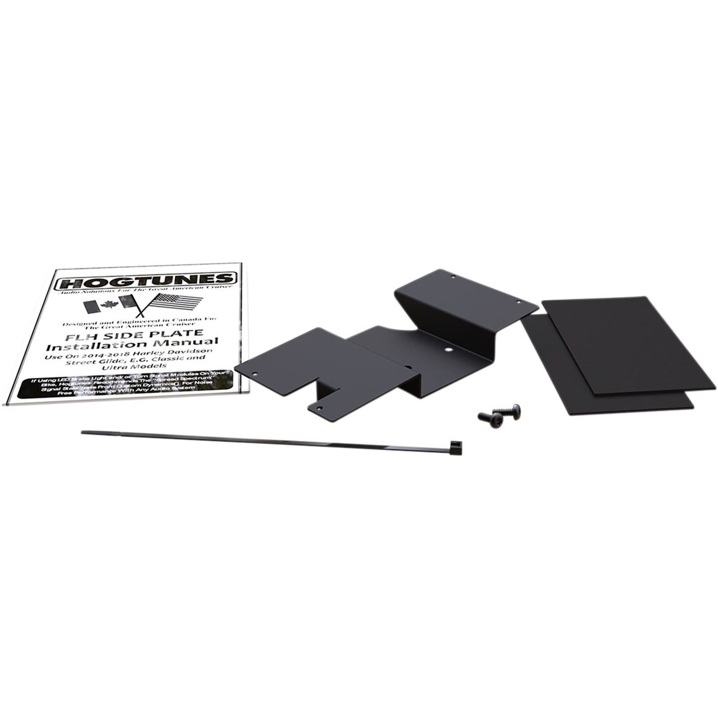 Hogtunes Amp Side Mounting Plate FLH SIDE PLT-RM_394287