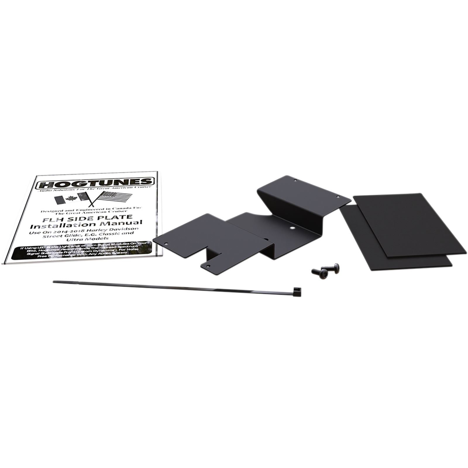 Hogtunes Amp Side Mounting Plate FLH SIDE PLT-RM_394287
