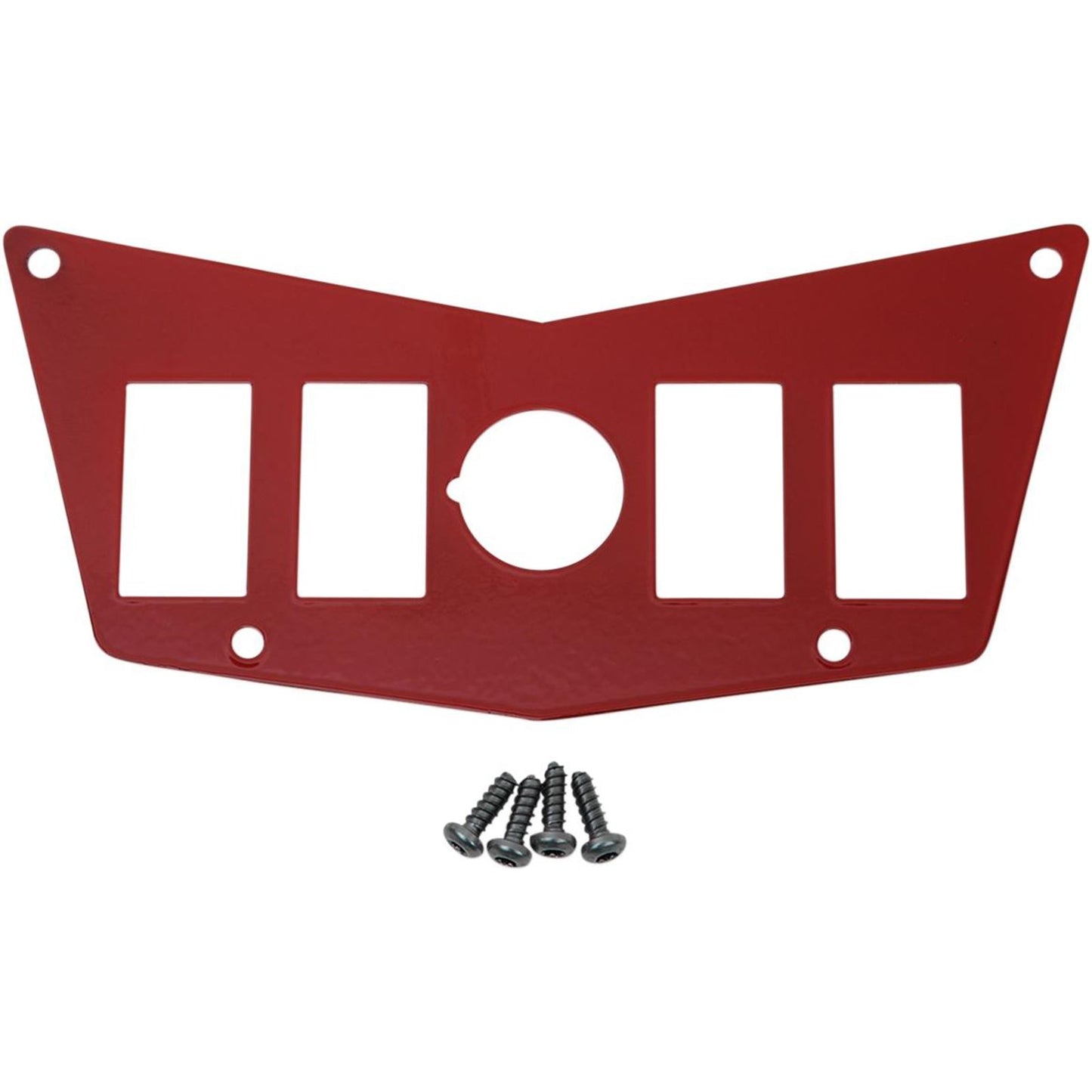 Moose Offroad Dash Plate - Red - 4 Switch - RZR 0521-1716_281734