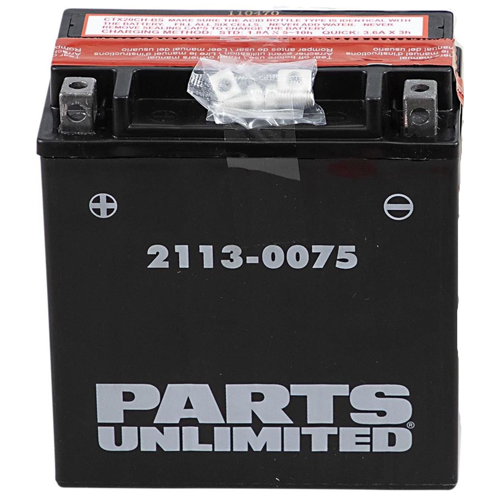Moose Offroad AGM Battery - 12V - 18ah - YTX20CHBS .80 L 2113-0075_1513379