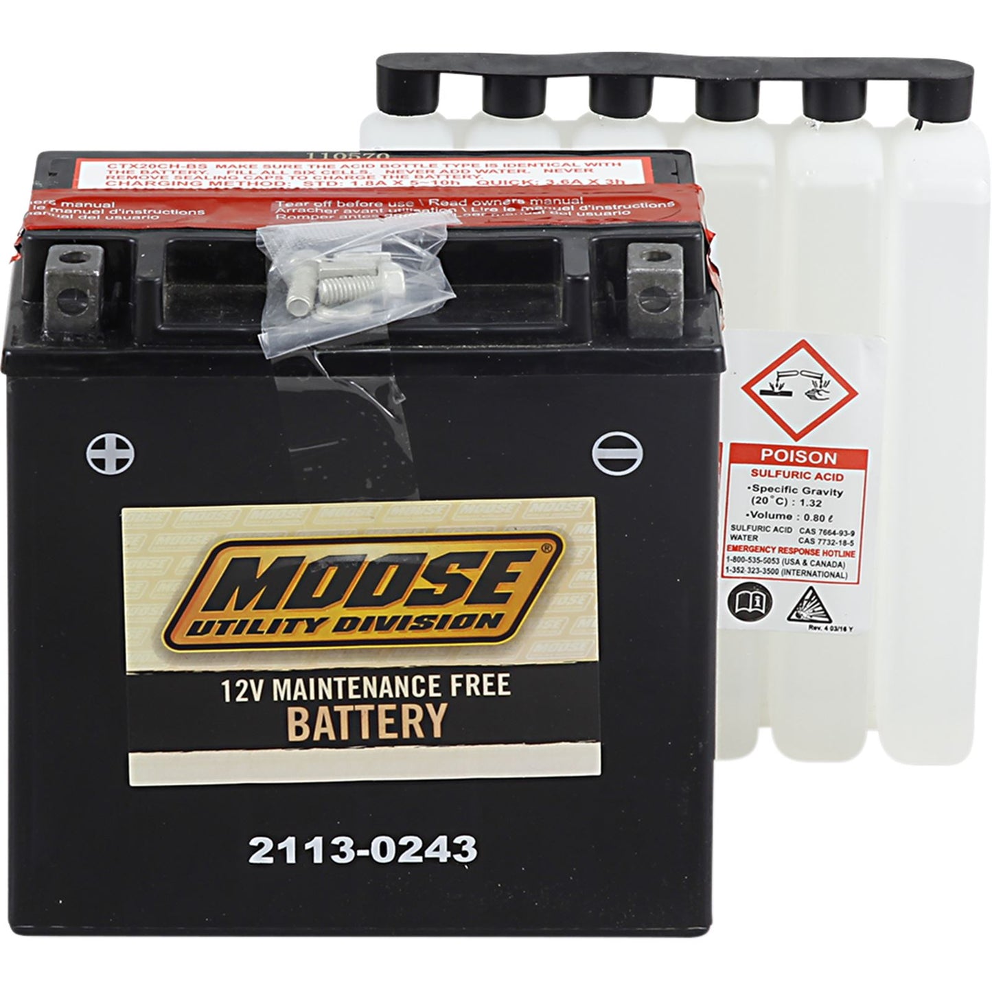 AGM Battery - 12V - YTX20CH-BS_442449