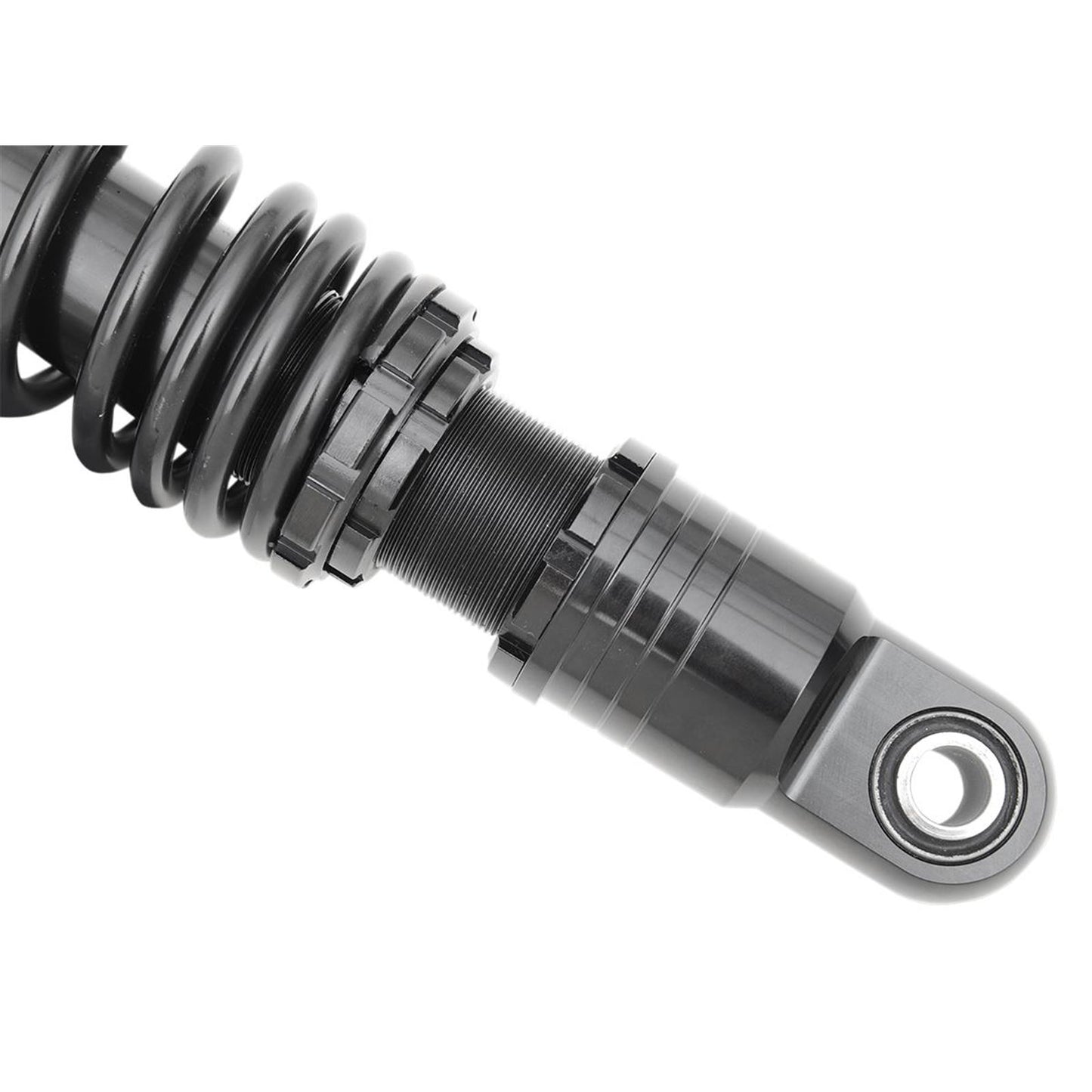 Drag Specialties Premium Ride-Height Adjustable Shocks - Black - Standard - 11" 1310-1204_281924