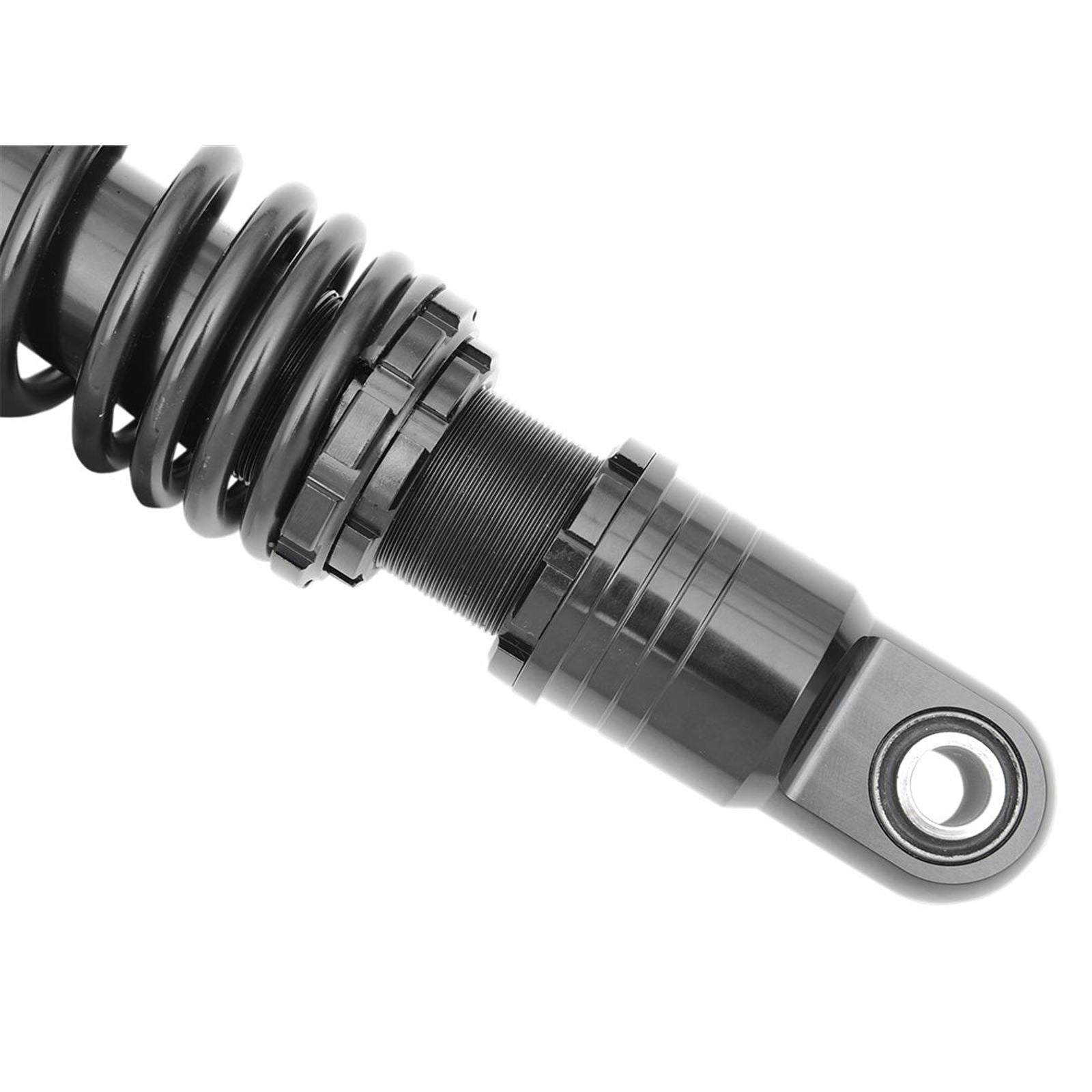 Drag Specialties Premium Ride-Height Adjustable Shocks - Black - Standard - 11" 1310-1204_281924