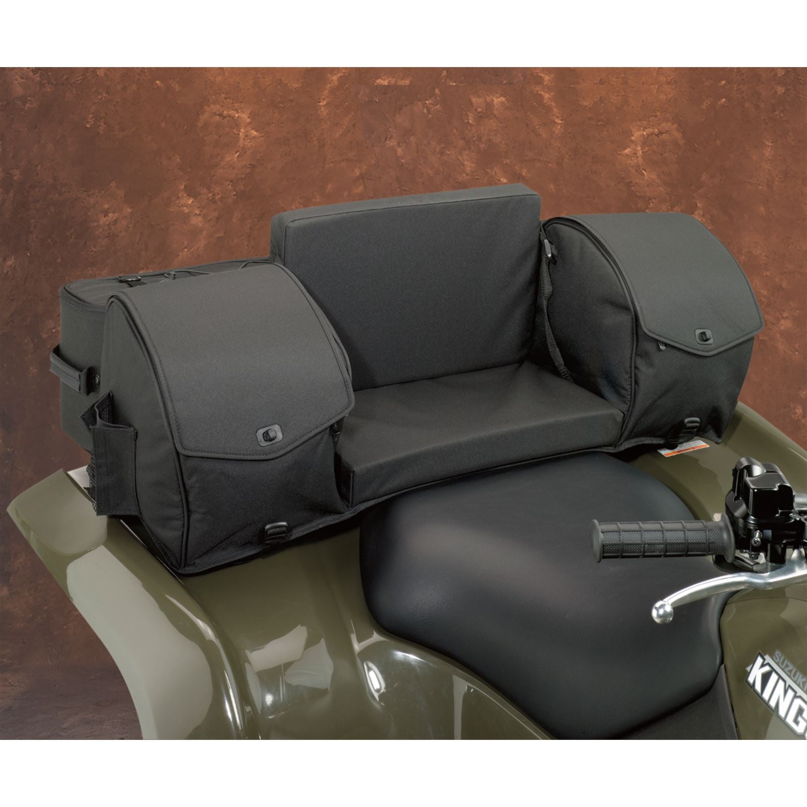 Moose Offroad Ridgetop Rear Rack Bag - Black [MPN: 3505-0214]_442639