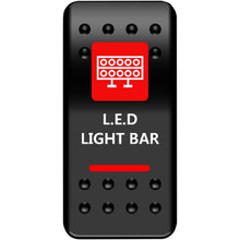 Moose Offroad Rocker Switch - Lightbar - Red 2106-0446_442188