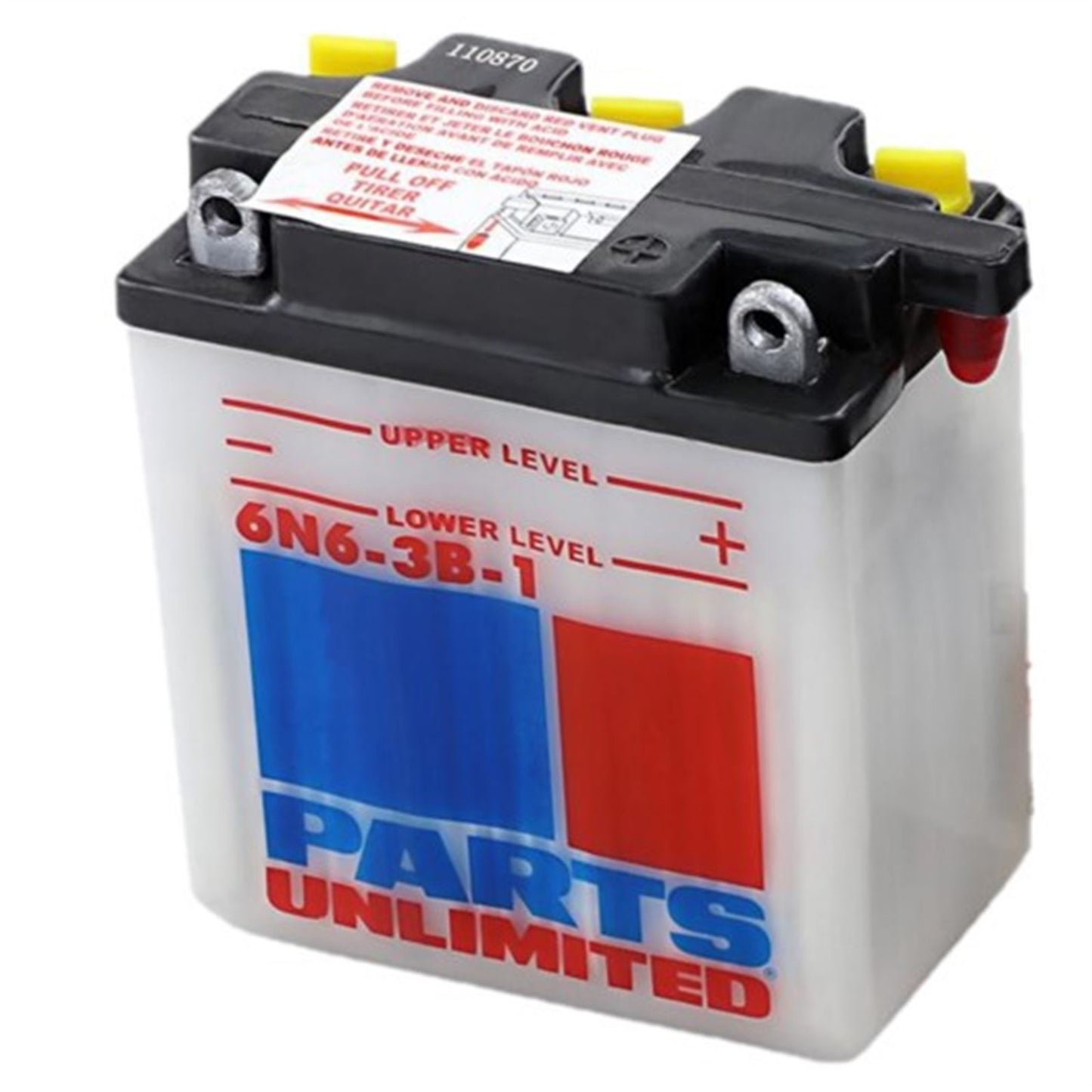 Moose Offroad Battery - 12V - 6ah - 6N6-3B-1 2113-0130_1519320