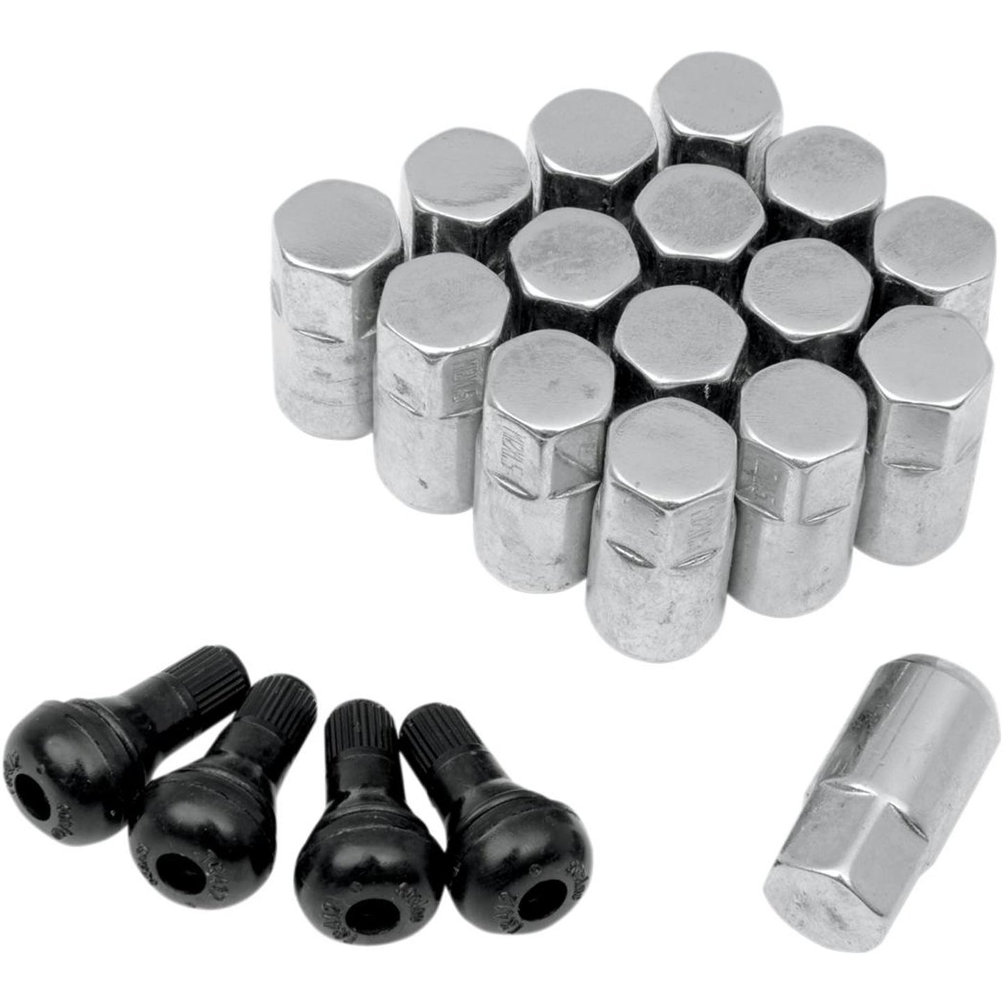 Moose Offroad Lug Nut - 12X1.50 - Chrome - 16/Pack 0232-0209_282148