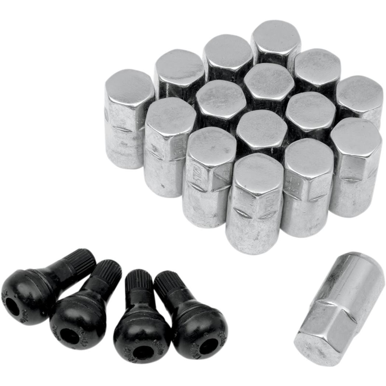 Moose Offroad Lug Nut - 12X1.50 - Chrome - 16/Pack 0232-0209_282148