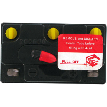 Moose Offroad Conventional Battery - 12V - 6ah - electrolyte Sold Separately R6N6-3B_282181