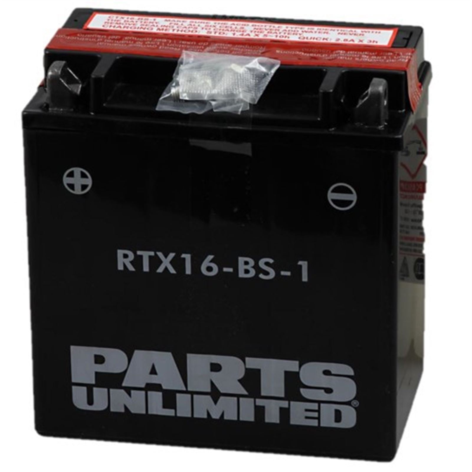 Moose Offroad AGM Battery - 12V - YTX16-BS-1   .8 L RTX16-BS-1_1513263