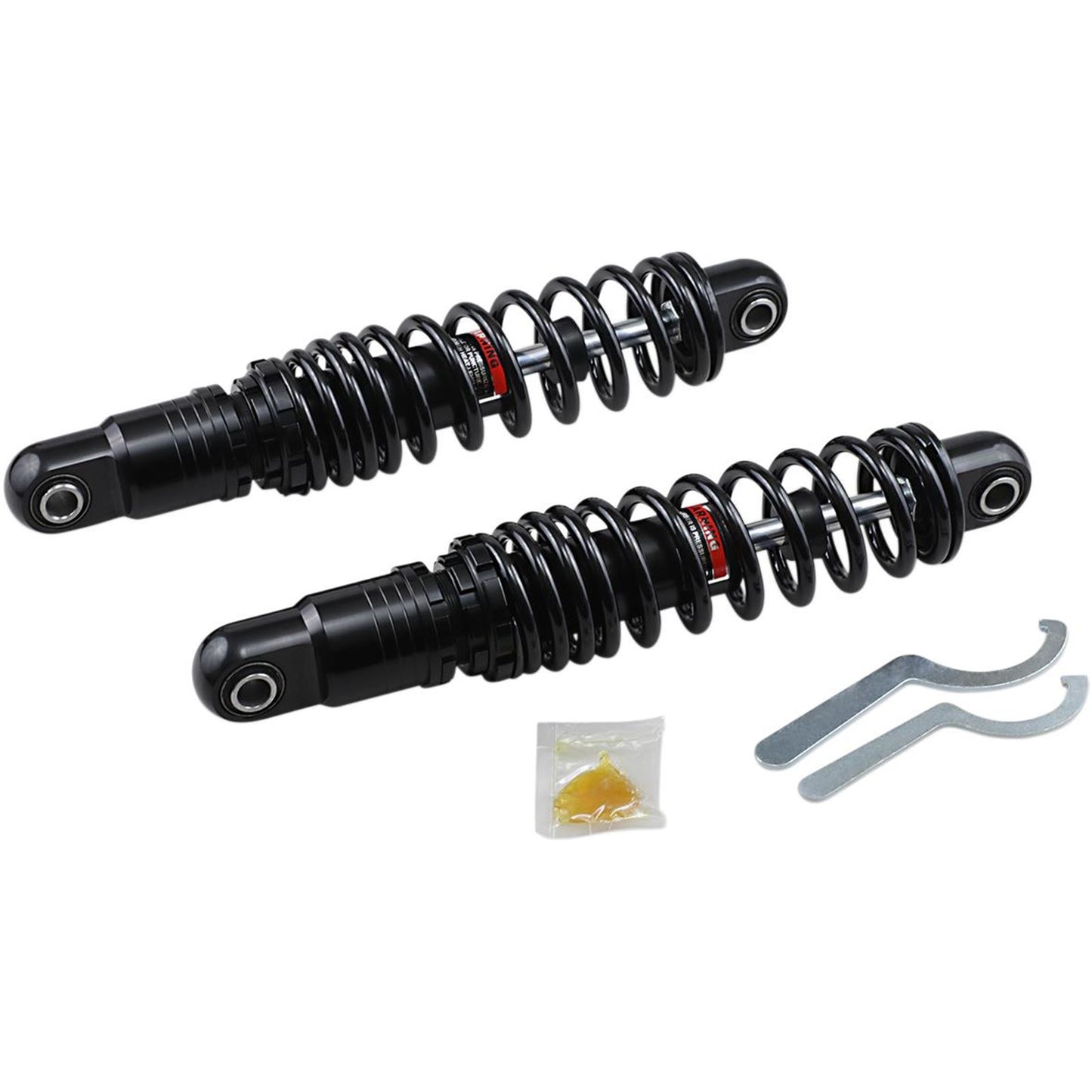 Drag Specialties Premium Ride-Height Adjustable Shocks - Black - Standard - 13" 1310-1674_282228