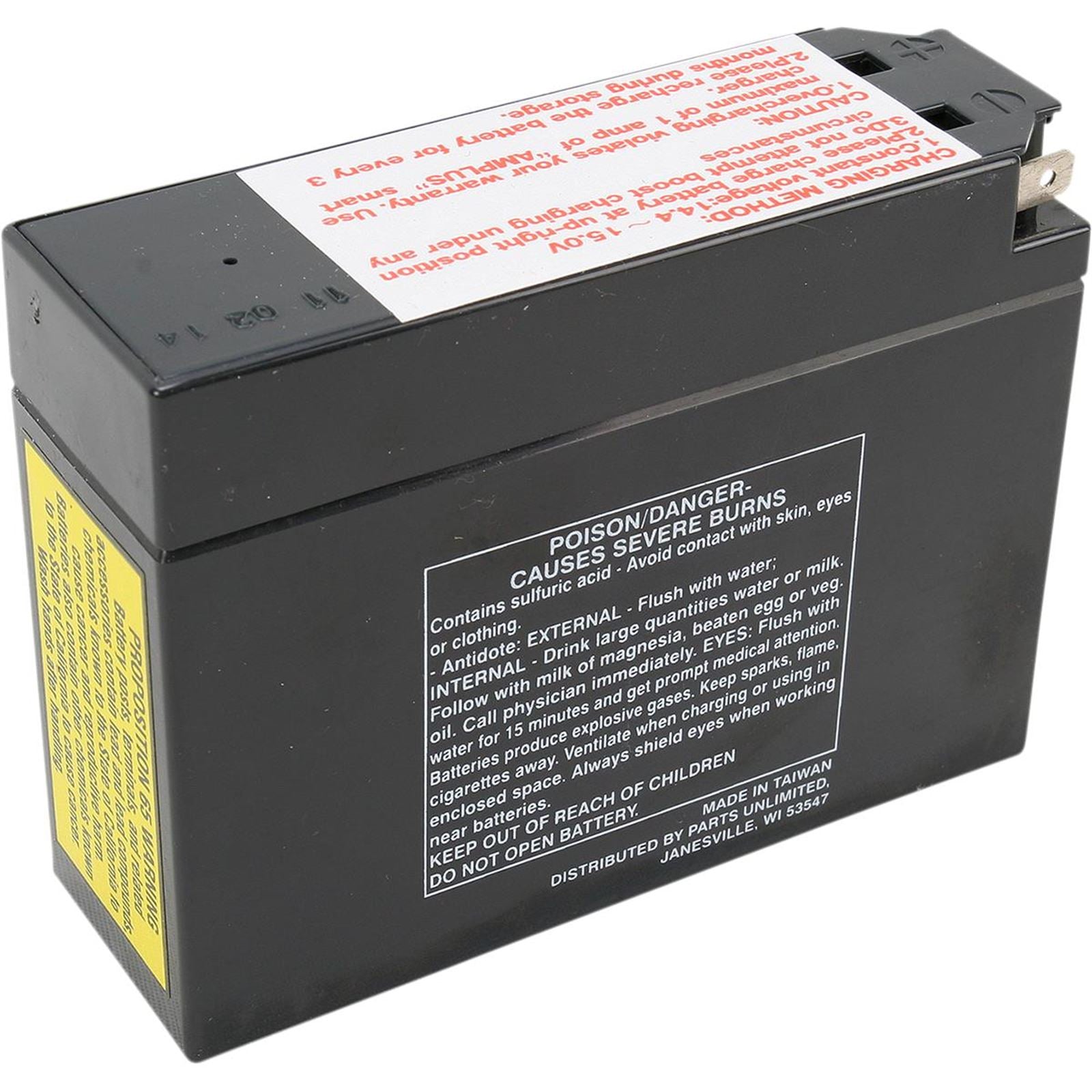 Moose Offroad AGM Battery - 12V - 2.3ah - YT4B-BS 2113-0217_282258