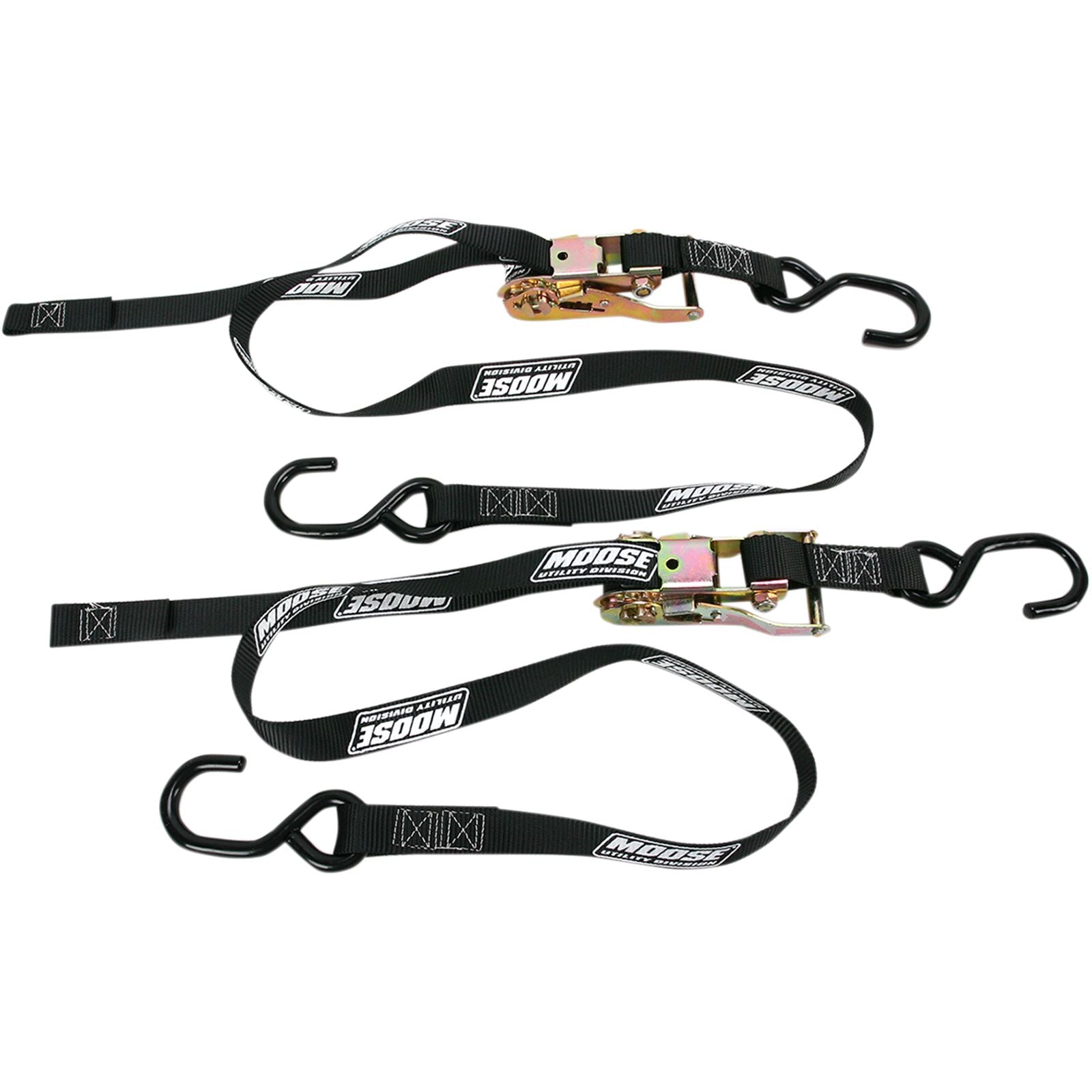 Moose Offroad Ratchet Tie-Down - 1" - Black 3920-0297_442763