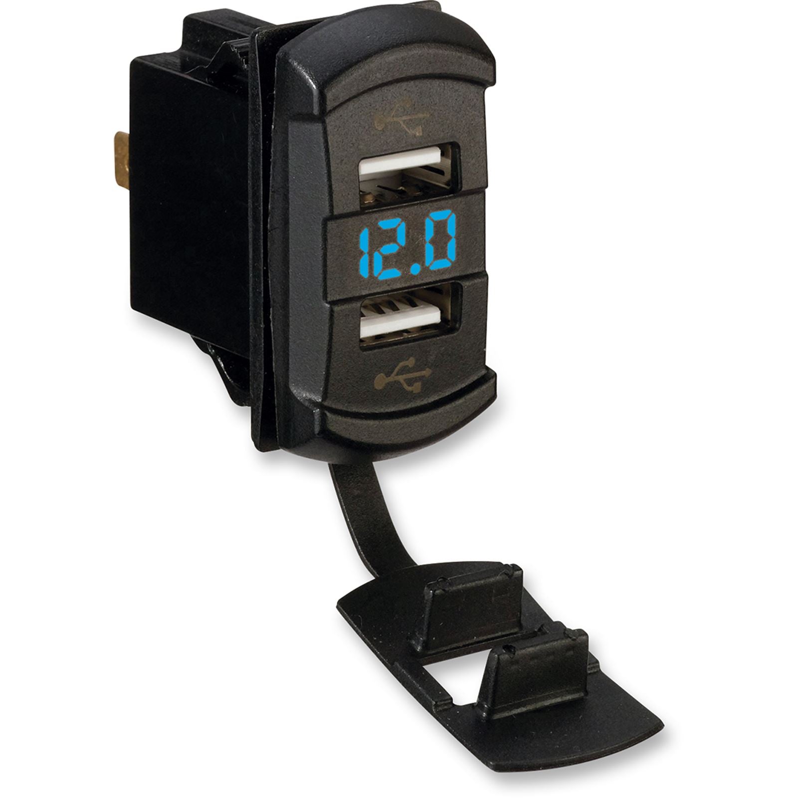 Moose Offroad Dual USB Charger with Voltage Monitor 2212-0723_442491