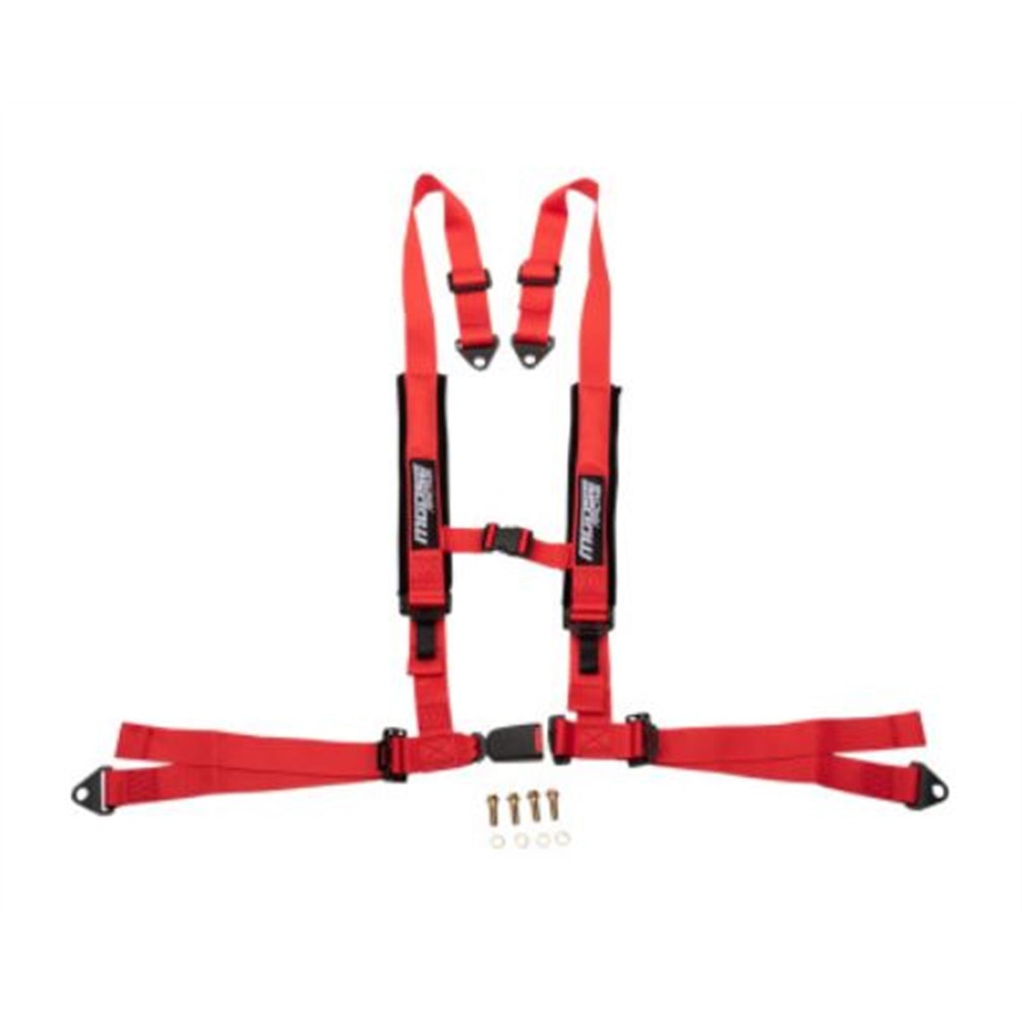 Moose Offroad Seat Harness - 4 Point - 2x2 - Red [MPN: 4510-1244]_839888