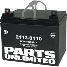 Moose Offroad AGM Battery - 12V - 32ah - U1-32 Rhino 2113-0110_282571