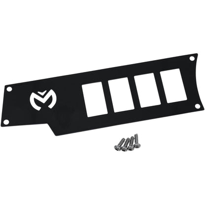 Moose Offroad Dash Plate - Left - Black - RZR 0521-1693_282613