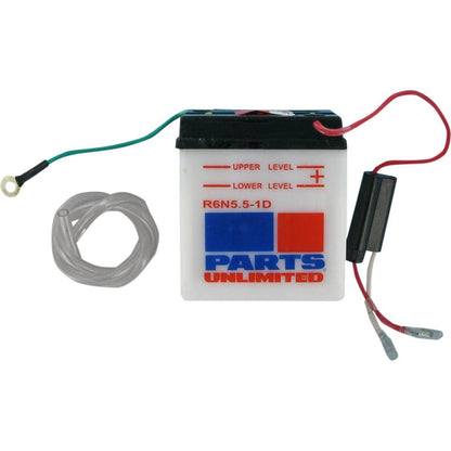 Moose Offroad Conventional Battery - 12V - 5.5ah R6N5.5-1D_282706