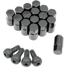 Moose Offroad Lug Nut - 3/8" - Black - 16/Pack 0232-0206_282932