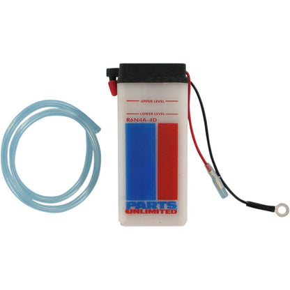 Parts Unlimited Conventional Battery electrolyte Sold Separately [MPN: R6N4A-4D]_282989