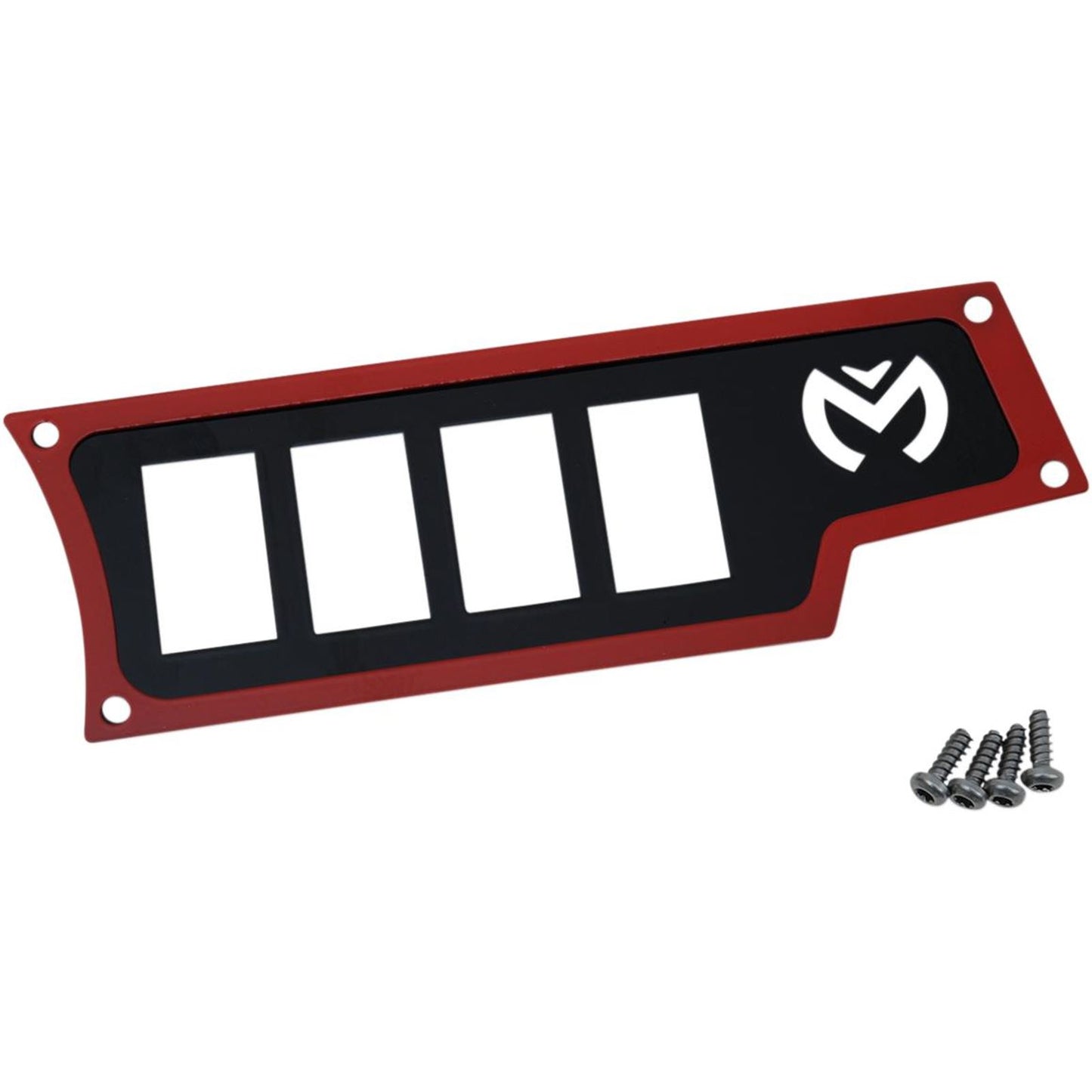 Moose Offroad Dash Plate - Right - Red - RZR 0521-1700_283083