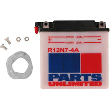Moose Offroad Conventional Battery - 12V - 7ah - electrolyte Sold Separately R12N7-4A_283151