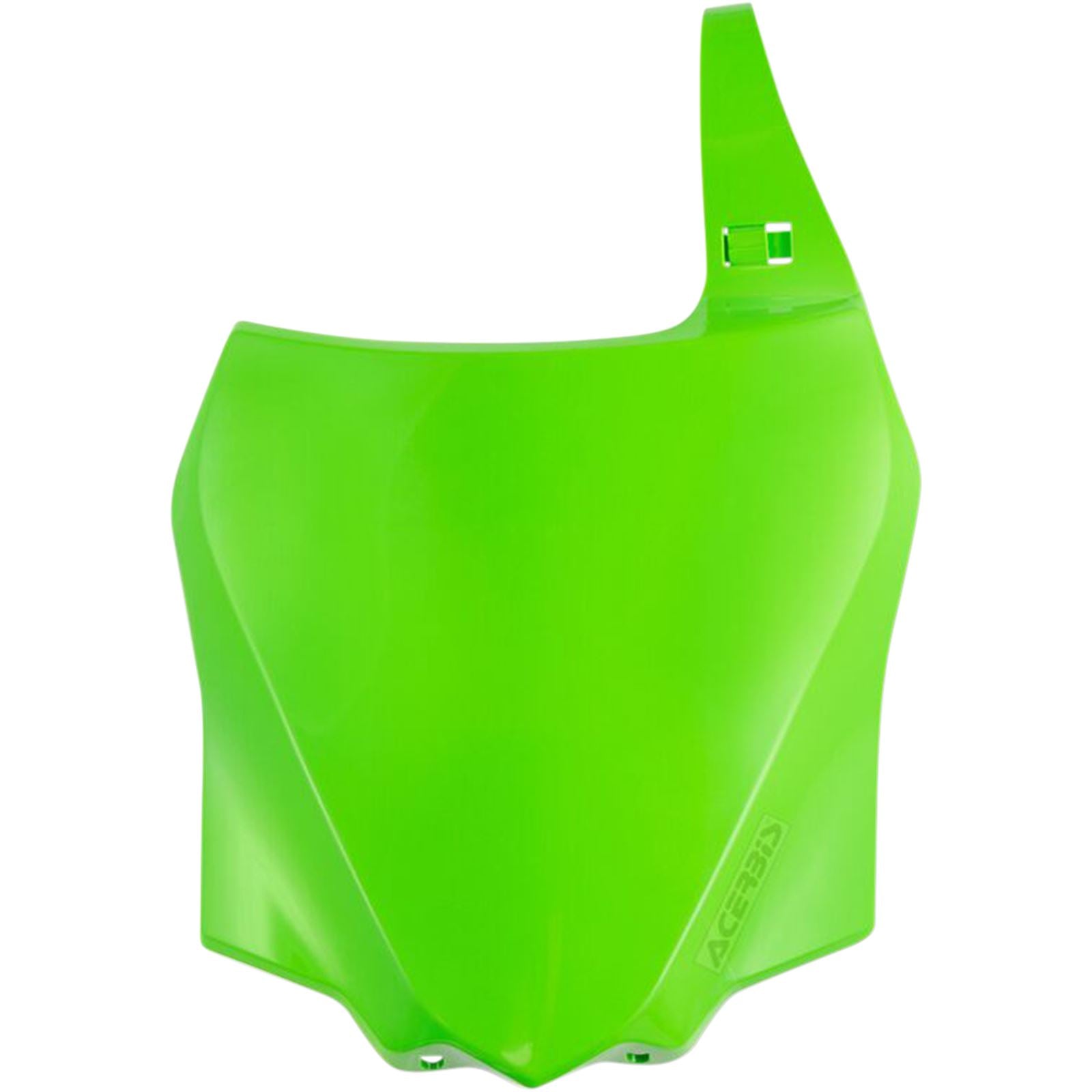 Acerbis Front Number Plate Green 2374050403_319954