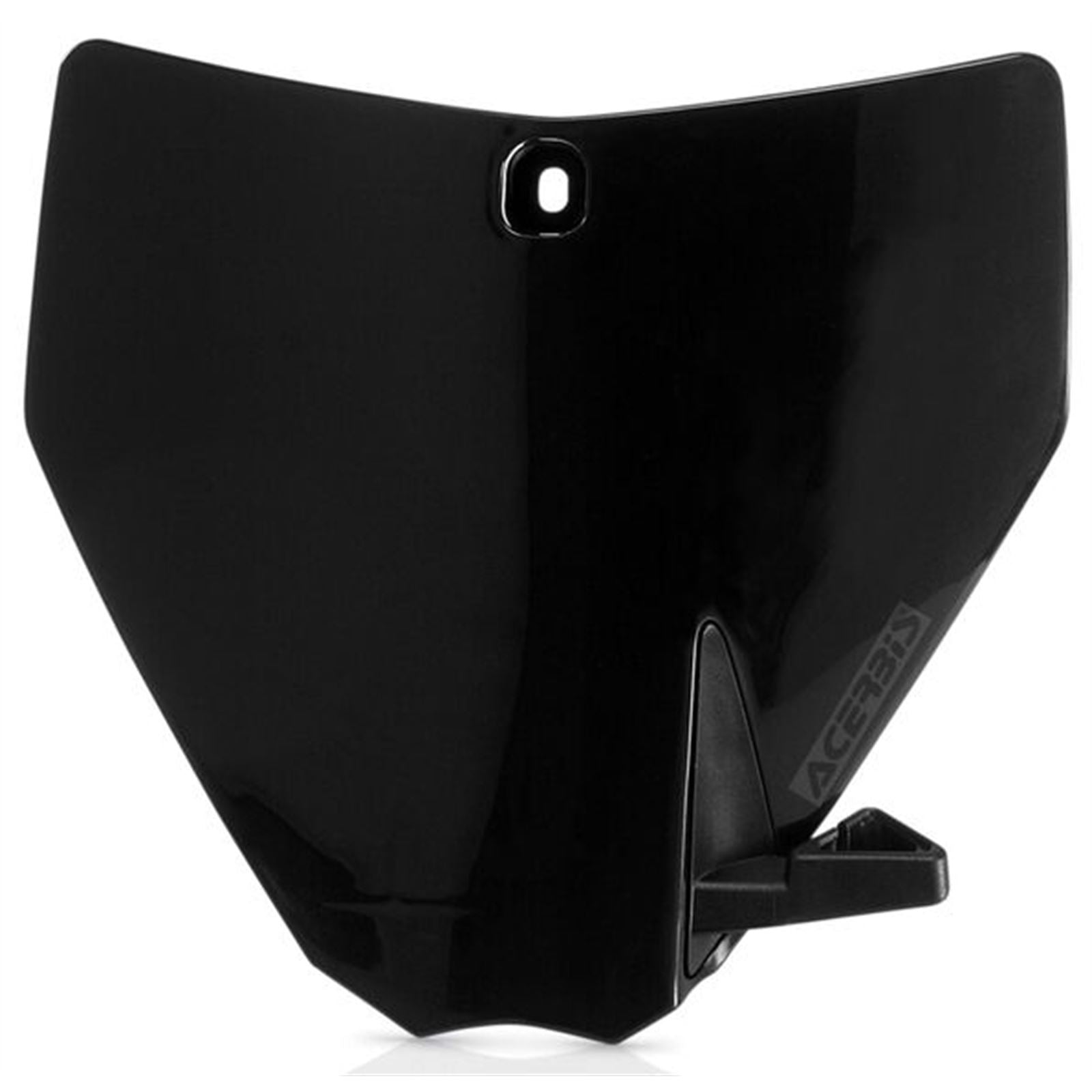 Acerbis Front Number Plate Black 2393370001_283466