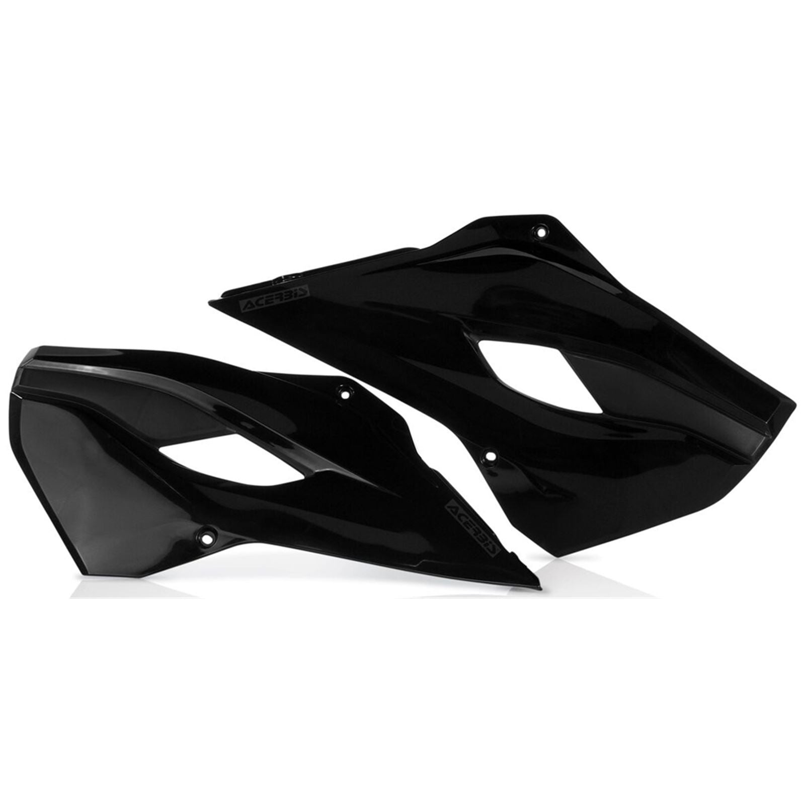 Acerbis Radiator Shrouds Black 2393410001_283534