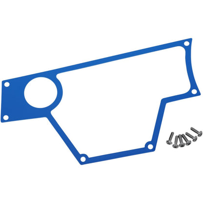 Moose Offroad Large Dash Plate - Left - Blue - RZR 0521-1703_283562