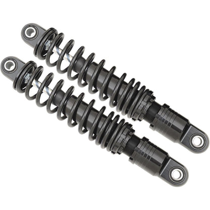 Drag Specialties Premium Ride-Height Adjustable Shocks - Black - Standard - 12" 1310-1206_283625