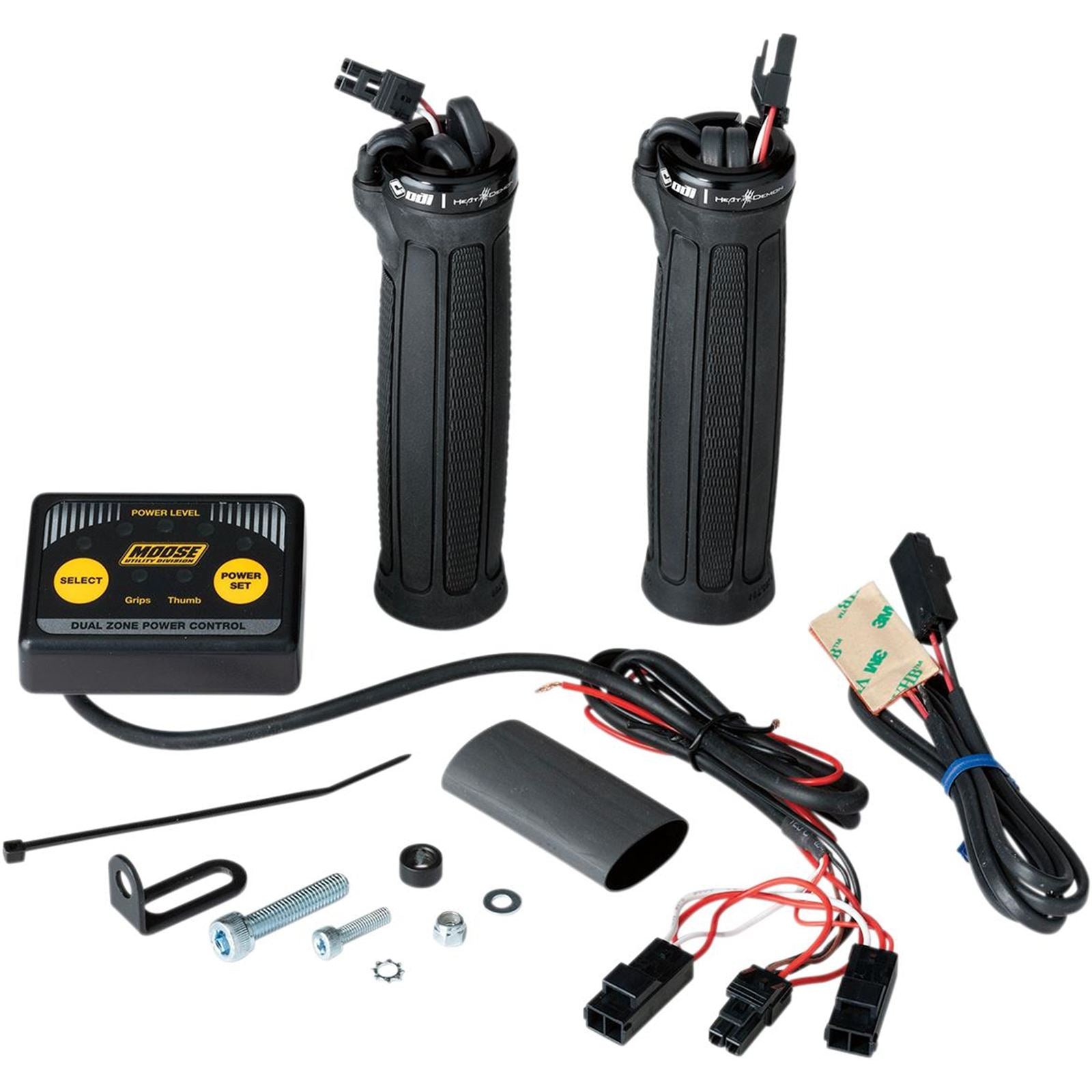 Moose Offroad Heated Grips with Thumb Warmer 0631-0154_283657