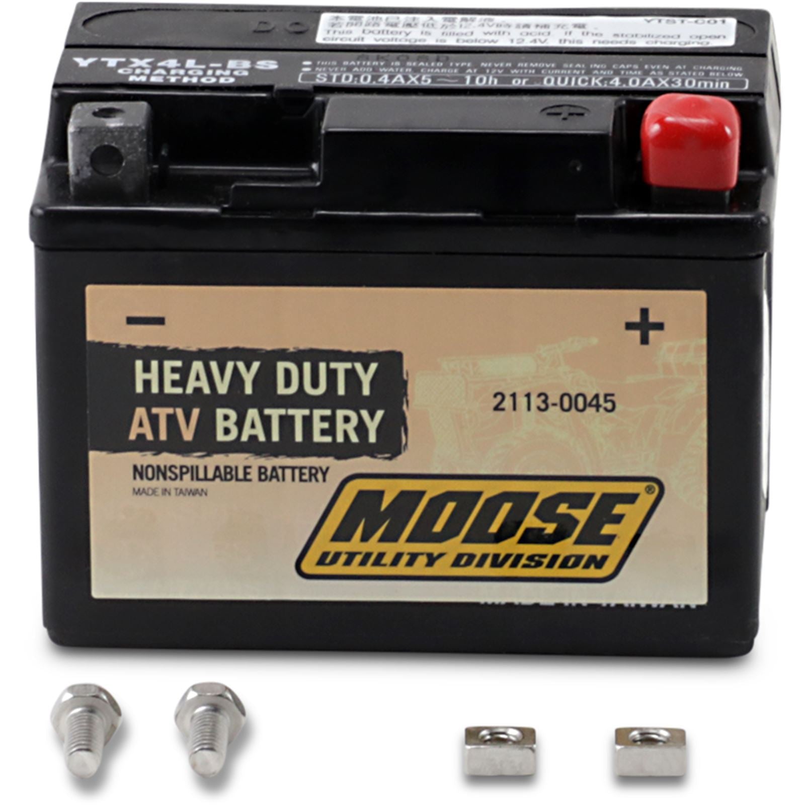 Moose Offroad AGM Battery - 12V - 3ah - YTX4L 2113-0045_442425