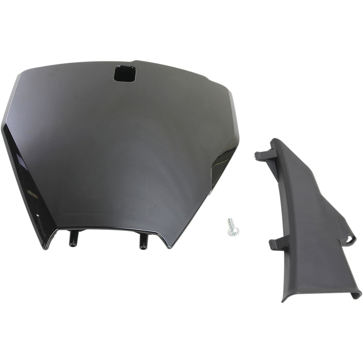Acerbis Front Number Plate Black 2462580001_319995