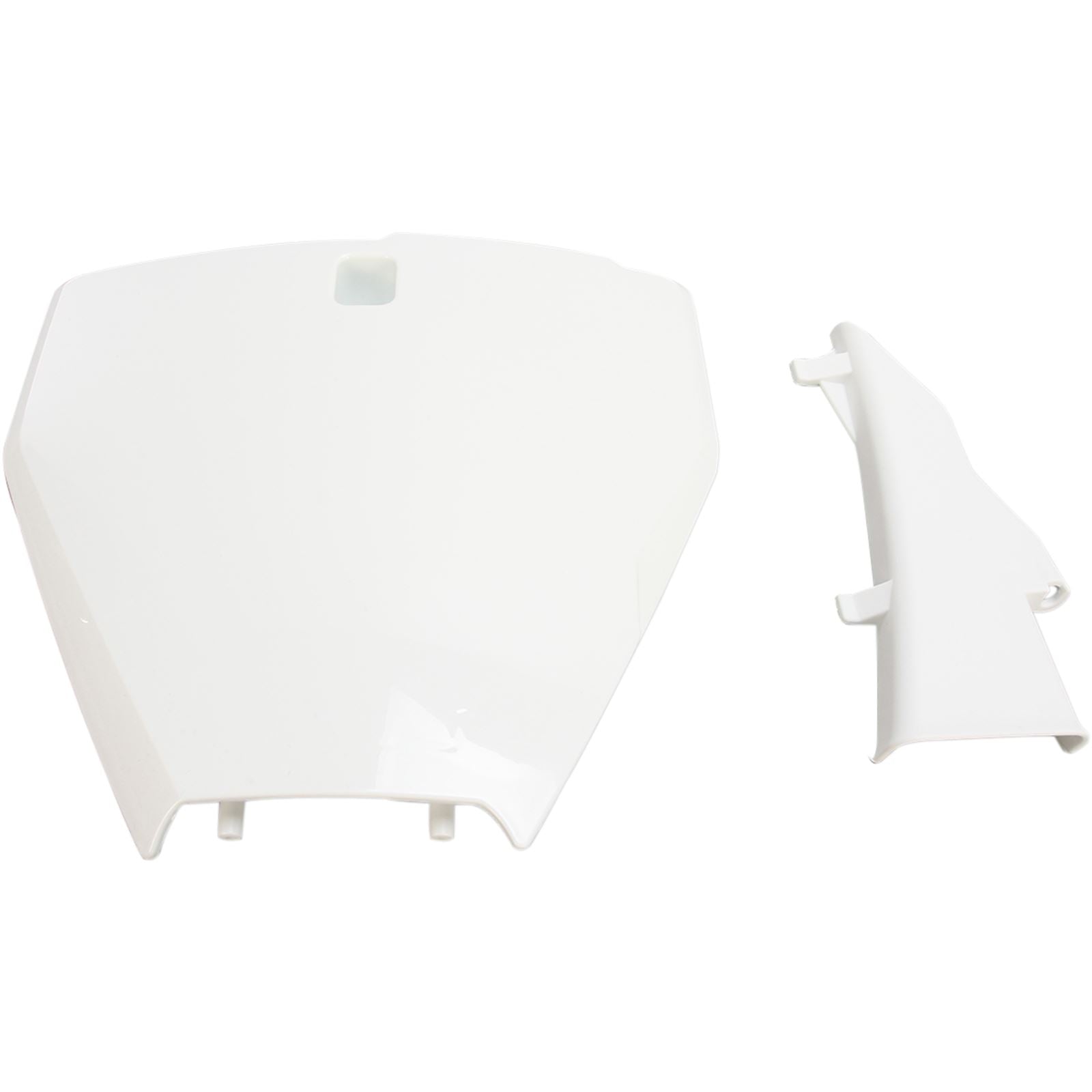 Acerbis Front Number Plate White 2462580002_319996