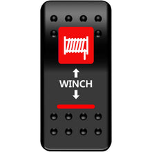 Moose Offroad Rocker Switch -Winch - Red 2106-0452_442194