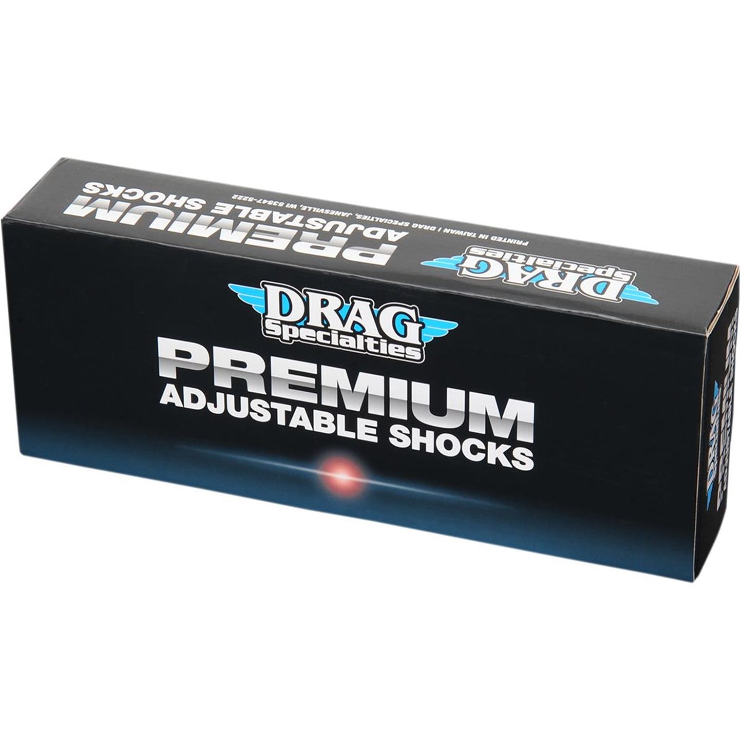 Drag Specialties Premium Ride-Height Adjustable Shocks - Chrome - Standard - 12" 1310-1193_283940